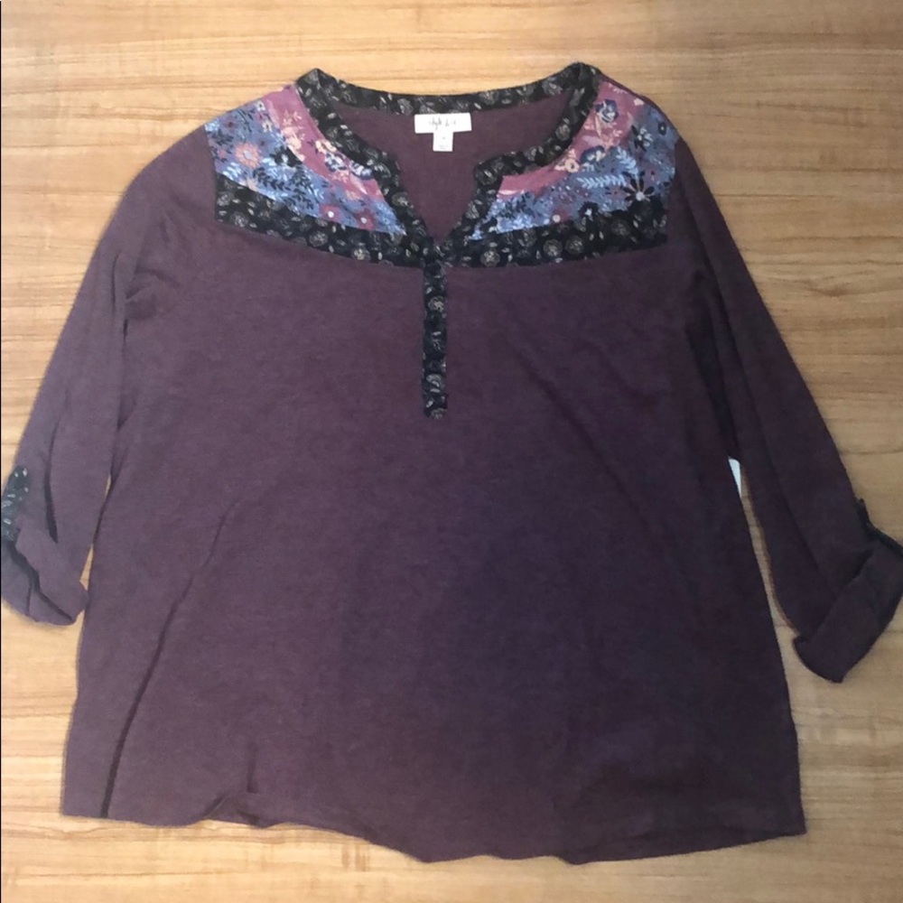 Long Sleeve Blouse